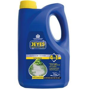 Jeyes 4 In 1 Outdoor Cleaning, Driveways, Paths, Decking, Patio, Outdoor Furniture, Outdoor Drains, Greenhouse, Animal Housing/equine & Plant Pots/tools Patio Cleaner, 2L Bottle