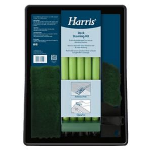 Image of Harris Black Decking paint pad
