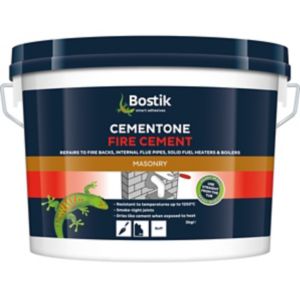 Image of Bostik Cementone Buff Ready mixed Fire cement 5kg Tub
