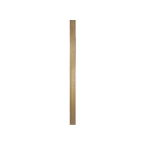 Image of Natural Oak Stop chamfered newel post (H)1500mm (W)90mm