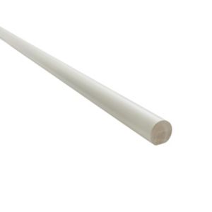 Image of Traditional Primed Natural Rounded Handrail (L)2.4m (W)54mm