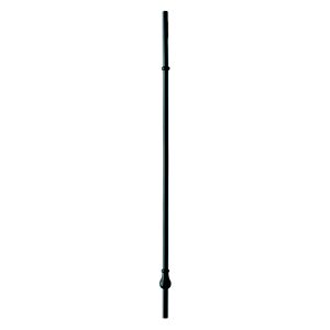 Image of Elements Contemporary Black Metal Staircase baluster (H)805mm (W)30mm Pack of 3