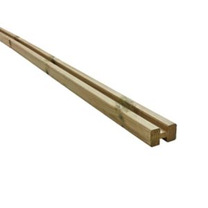 Image of Richard Burbidge Redwood Traditional Deck rail (W)2440mm