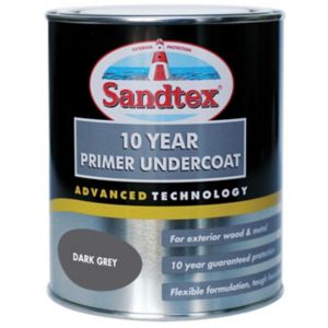 Image of Sandtex Dark grey Metal & wood Undercoat 0.75L