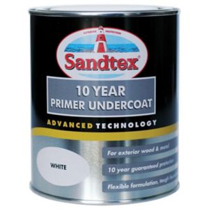 Image of Sandtex White Metal & wood Undercoat 0.75L