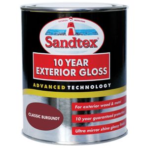 Image of Sandtex Red Gloss Metal & wood paint 0.75