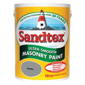Image of Sandtex Ultra smooth Gravel Masonry paint 5L