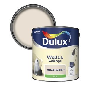 Image of Dulux Natural wicker Silk Emulsion paint 2.5L
