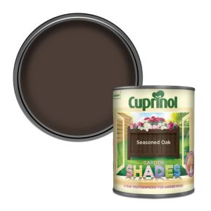 Image of Cuprinol Garden shades Seasoned oak Matt Wood paint 1L