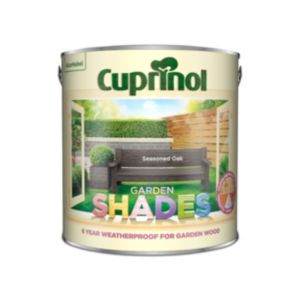 Image of Cuprinol Garden shades Seasoned oak Matt Wood paint 2.5L