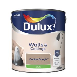 Image of Dulux Luxurious Cookie dough Silk Emulsion paint 2.5
