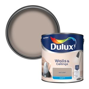 Image of Dulux Neutrals Soft truffle Matt Emulsion paint 2.5L