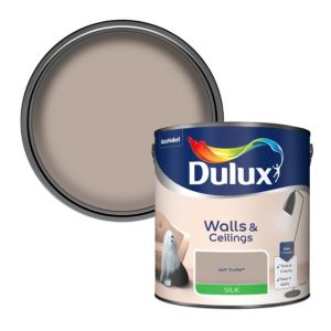 Image of Dulux Neutrals Soft truffle Silk Emulsion paint 2.5L
