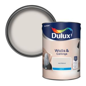 Image of Dulux Neutrals Just walnut Matt Emulsion paint 5L