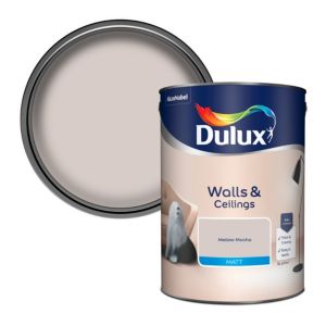 Image of Dulux Neutrals Mellow mocha Matt Emulsion paint 5L
