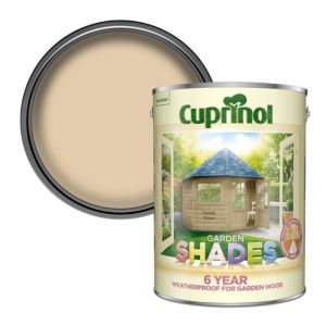 Image of Cuprinol Garden shades Country cream Matt Wood paint 5L