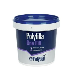 Image of Polycell White Ready mixed Filler 1kg