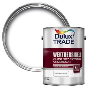 Image of Dulux Trade Pure brilliant white Wood Undercoat 2.5L