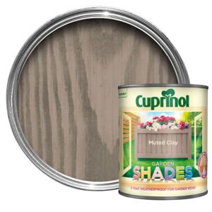 Image of Cuprinol Garden shades Muted clay Matt Wood paint 1L