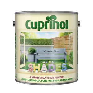 Image of Cuprinol Garden shades Coastal mist Matt Wood paint 2.5