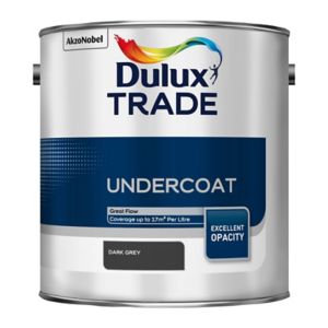 Image of Dulux Trade Dark grey Metal & wood Undercoat 2.5L