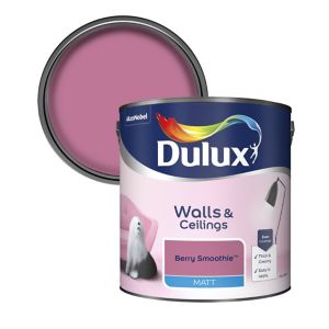 Image of Dulux Berry smoothie Matt Emulsion paint 2.5L