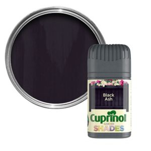 Image of Cuprinol Garden shades Black ash Matt Wood paint Tester pot