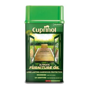Image of Cuprinol Ultimate Clear Furniture Wood oil 1L