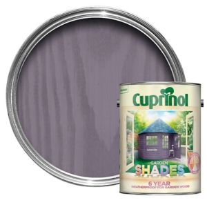 Image of Cuprinol Garden shades Lavender Matt Wood paint 5L