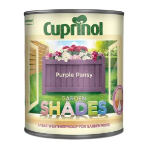 Image of Cuprinol Garden shades Purple pansy Matt Wood paint 1
