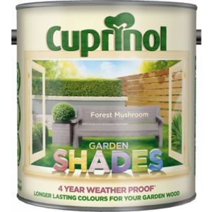 Image of Cuprinol Garden shades Forest mushroom Matt Wood paint 2.5