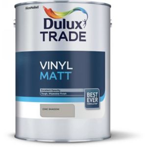 Image of Dulux Trade Chic shadow Vinyl matt Emulsion paint 5L