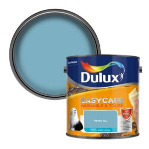 Image of Dulux Easycare Nordic sky Matt Emulsion paint 2.5L