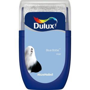 Image of Dulux Standard Blue babe Matt Emulsion paint 0.03L Tester pot
