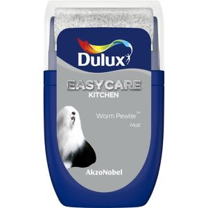 Image of Dulux Easycare Warm pewter Matt Emulsion paint 0.03L Tester pot