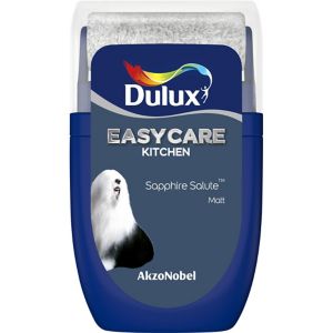 Image of Dulux Easycare Sapphire salute Matt Emulsion paint 0.03L Tester pot