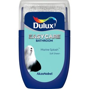 Image of Dulux Easycare Marine splash Soft sheen Emulsion paint 0.03L Tester pot