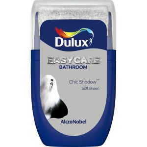 Image of Dulux Easycare Chic shadow Soft sheen Emulsion paint 0.03L Tester pot