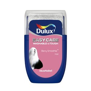 Image of Dulux Easycare Berry smoothie Matt Emulsion paint 0.03L Tester pot