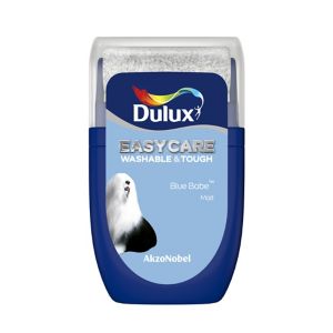 Image of Dulux Easycare Blue babe Matt Emulsion paint 0.03L Tester pot