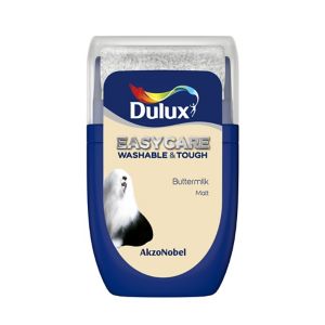 Image of Dulux Easycare Buttermilk Matt Emulsion paint 0.03L Tester pot