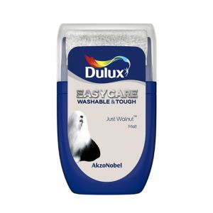 Image of Dulux Easycare Just walnut Matt Emulsion paint 0.03L Tester pot