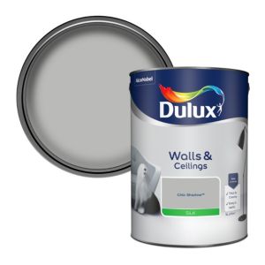 Image of Dulux Chic shadow Silk Emulsion paint 5L