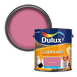 Image of Dulux Easycare Berry smoothie Matt Emulsion paint 2.5L