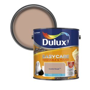 Image of Dulux Easycare Cookie dough Matt Emulsion paint 2.5L