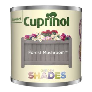 Image of Cuprinol Garden shades Forest Mushroom Matt Wood paint 125ml Tester pot