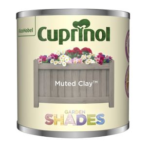 Image of Cuprinol Garden shades Muted Clay Matt Wood paint 125ml Tester pot