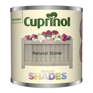 Image of Cuprinol Garden shades Natural Stone Matt Wood paint 125ml Tester pot