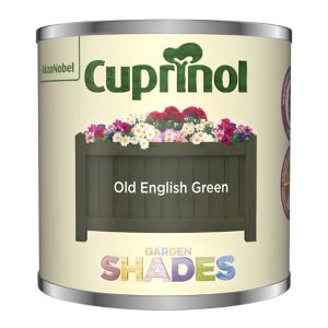 Image of Cuprinol Garden shades Old English Green Matt Wood paint 125ml Tester pot