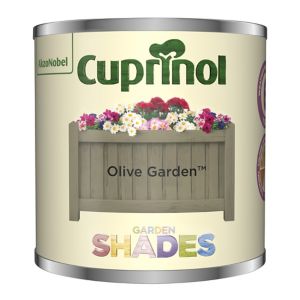 Image of Cuprinol Garden shades Olive Garden Matt Wood paint 125ml Tester pot